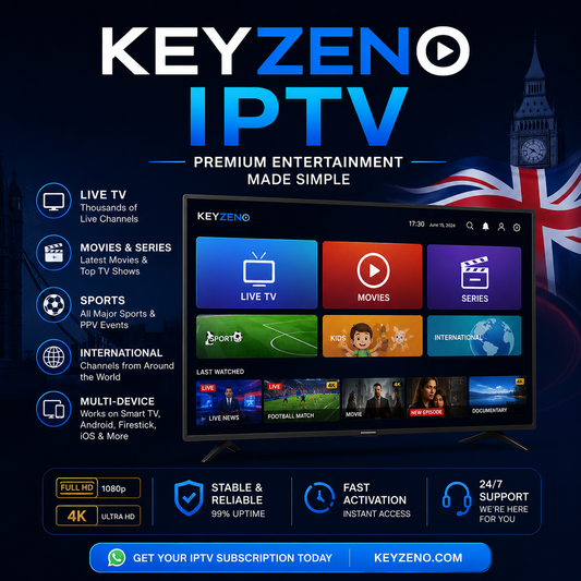 Best UK IPTV Subscription Provider – Complete Guide for 2026